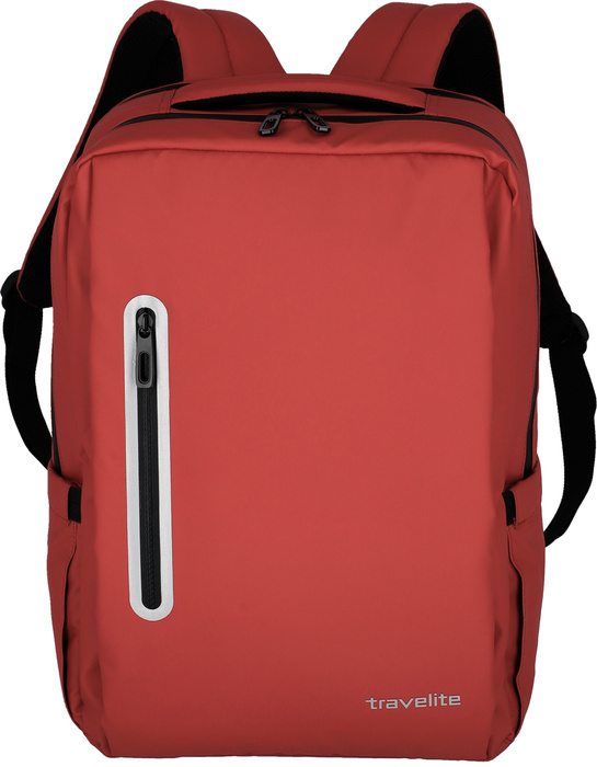 Plecak sportowy wodoodporny Travelite Basics Boxy Czerwony, zdjęcie 2