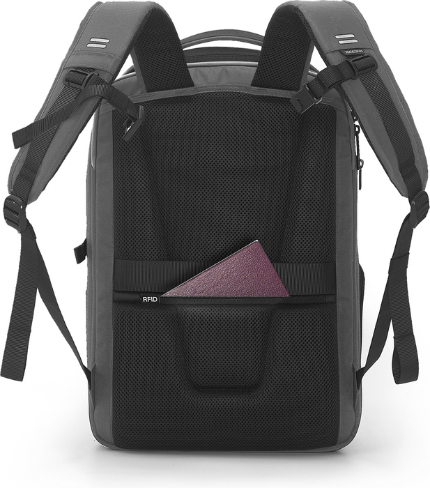 Plecak / Torba antykradzieżowa XD Design Bizz Grey, zdjęcie 5