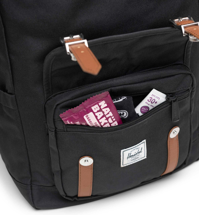 Plecak Herschel Little America 30L Czarno-brązowy, zdjęcie 7