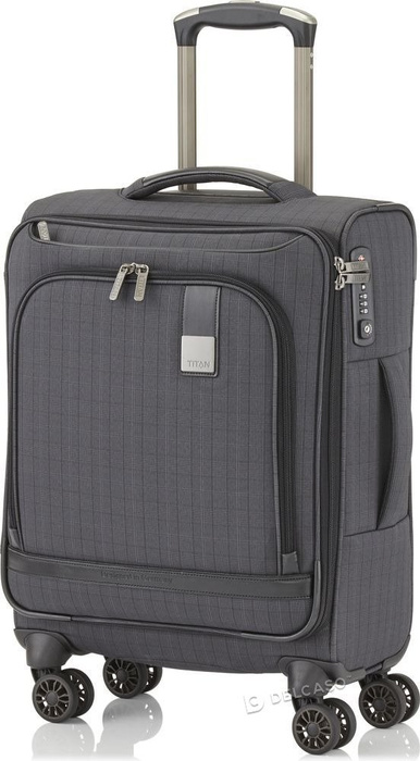 Walizka kabinowa Titan CEO 55 cm mała antracytowa