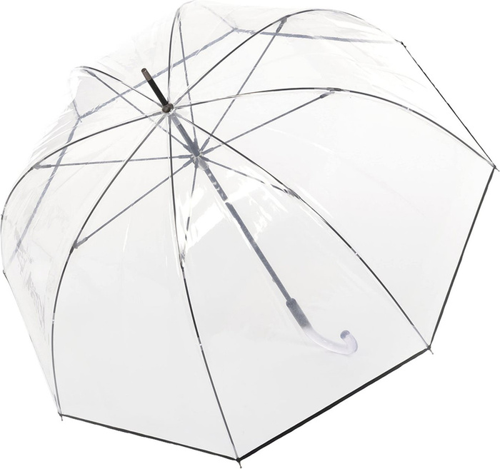 Parasol automatyczny Knirps C.760 Stick Transparent solid black, zdjęcie 3