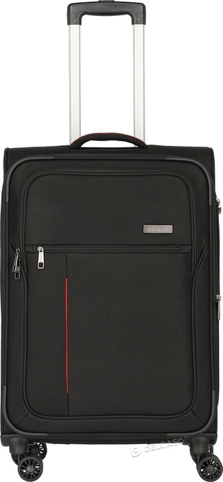 Walizka średnia Travelite Mako 66 cm czarna, zdjęcie 2