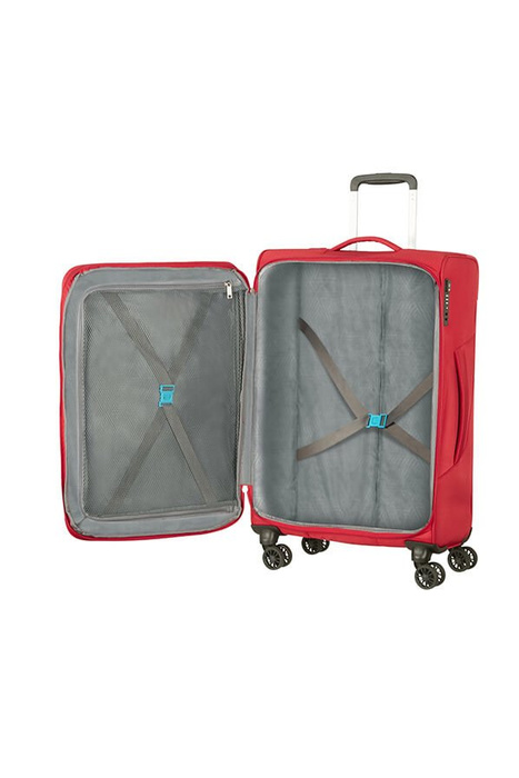 Walizka American Tourister Summerfunk na 4 kołach 67 cm czerwona, zdjęcie 2