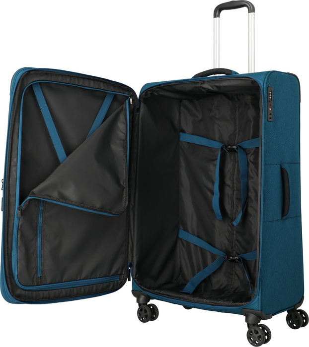 Walizka duża Travelite Kick off 78 cm Niebieska, zdjęcie 2