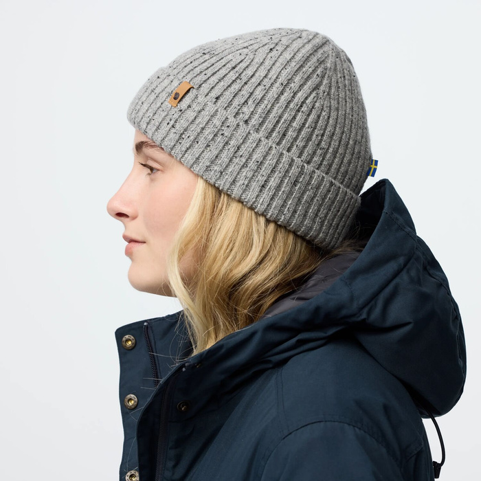 Czapka zimowa Fjallraven Övik Neps Beanie - grey, zdjęcie 5