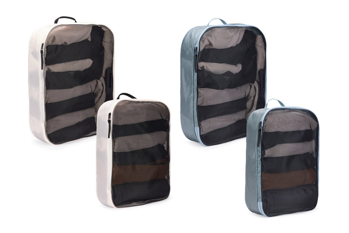 Zestaw 4 organizerów podróżnych Thule Family Packing Cube Set Pond gray / White, zdjęcie 4