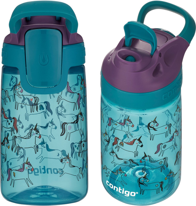 Butelka dla dzieci Contigo Gizmo Sip 420ml - Unicorn Eeggplant, zdjęcie 2