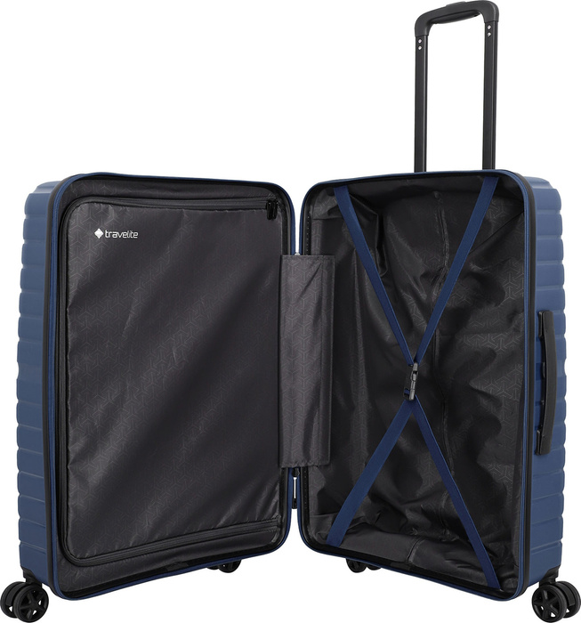 Walizka średnia Travelite Trient 66 cm - niebieska, zdjęcie 6