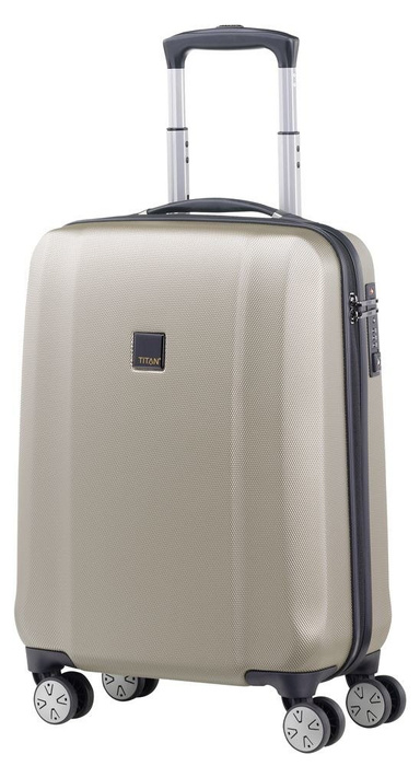 Walizka kabinowa Titan Xenon 55 cm mała szampańska, zdjęcie 2