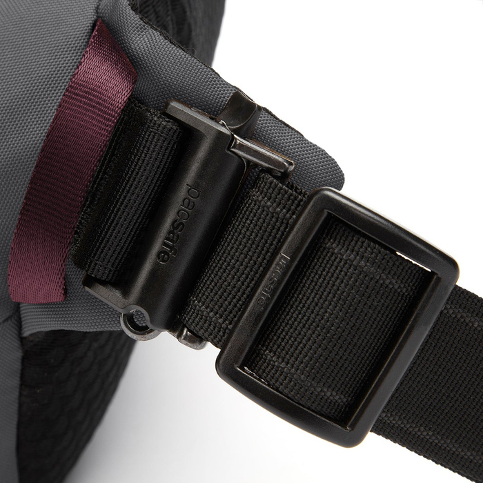 Saszetka biodrowa antykradzieżowa męska Pacsafe Vibe 100 Hip Pack 4L Szara, zdjęcie 9