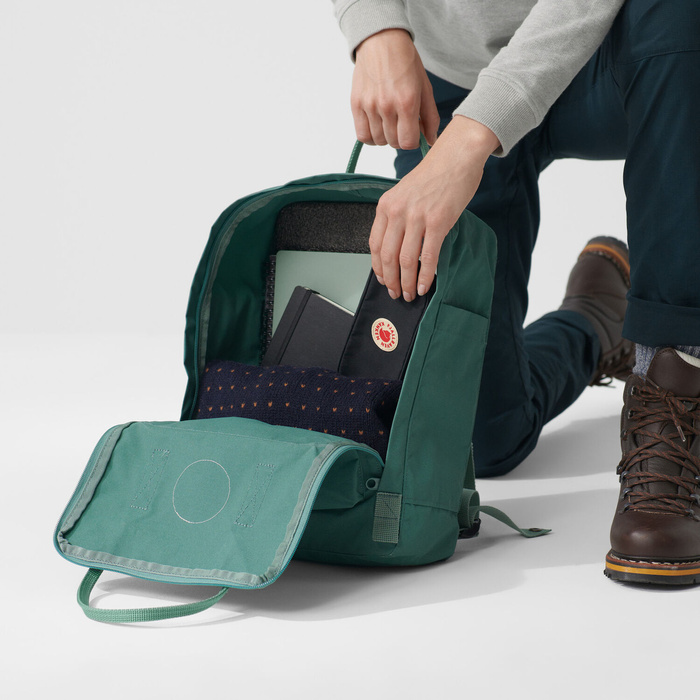 Plecak Kanken Fjallraven - Sky Blue Light Oak, zdjęcie 11