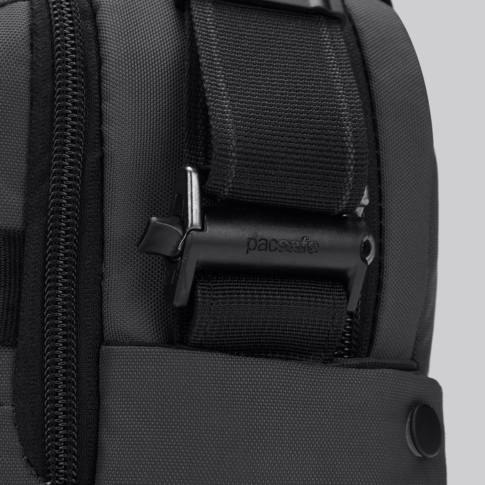 Torba antykradzieżowa na ramię Pacsafe Metrosafe X Vertical Crossbody 6L Szara, zdjęcie 9