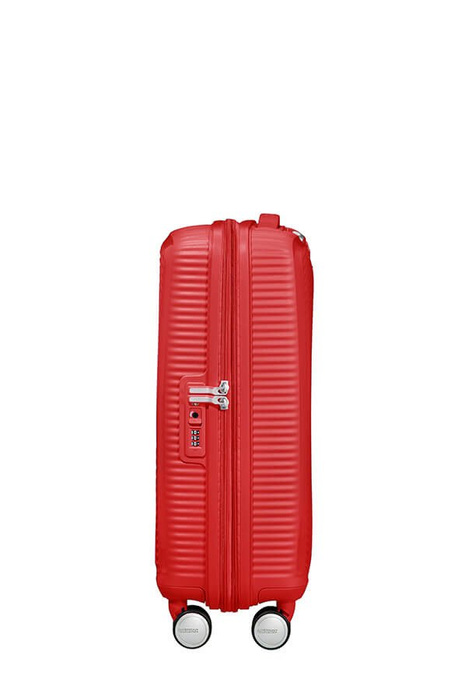 Walizka kabinowa American Tourister Soundbox 55 cm powiększana intensywna czerwień, zdjęcie 10