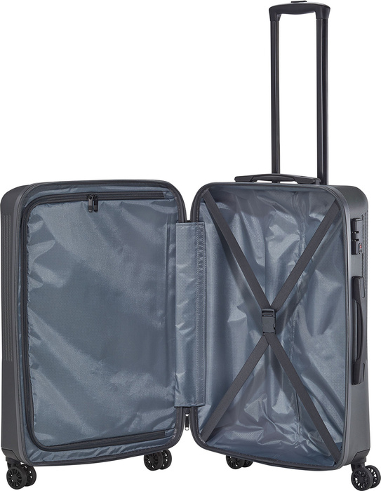 Walizka średnia Travelite Bali 67 cm szara, zdjęcie 2