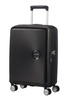 Walizka kabinowa American Tourister Soundbox 55 cm powiększana różowa