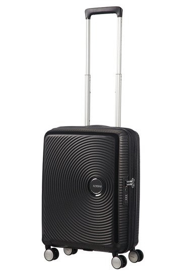 Walizka kabinowa American Tourister Soundbox 55 cm powiększana różowa, zdjęcie 3