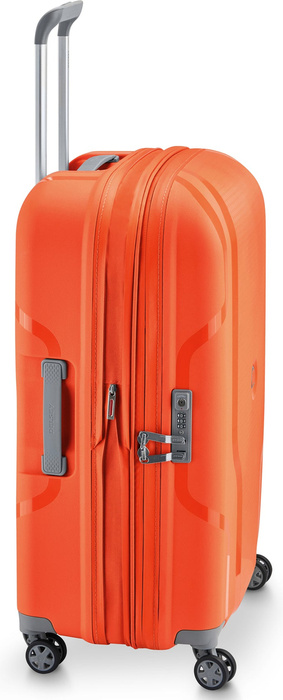 Walizka średnia Poszerzana Delsey Clavel 70 cm Tangerine Orange, zdjęcie 2