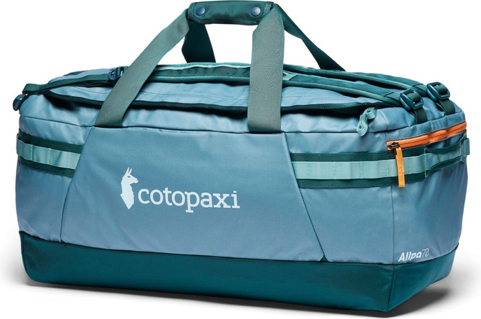 Średnia torba podróżna Cotopaxi Allpa Getaway Duffel 70L Blue Spruce And Abyss