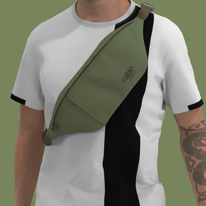 Saszetka biodrowa Cabin zero Hip Pack 2L Georgian Khaki , zdjęcie 10