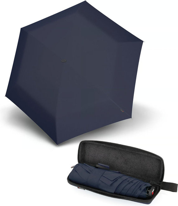 Parasol manualny Knirps X4U Ultralight Slim Manual With Eva Case - Navy