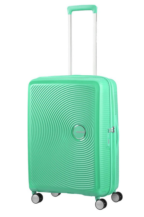 Walizka American Tourister Soundbox 67 cm powiększana zielona, zdjęcie 3