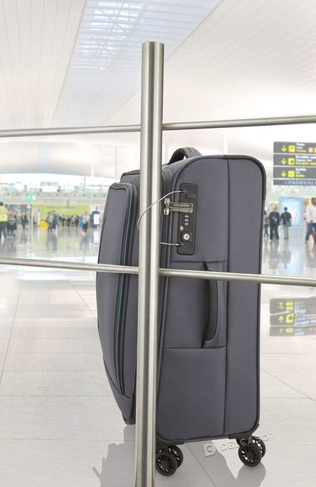 Walizka kabinowa biznesowa Travelite CrossLite 55 cm mała antracytowa, zdjęcie 10