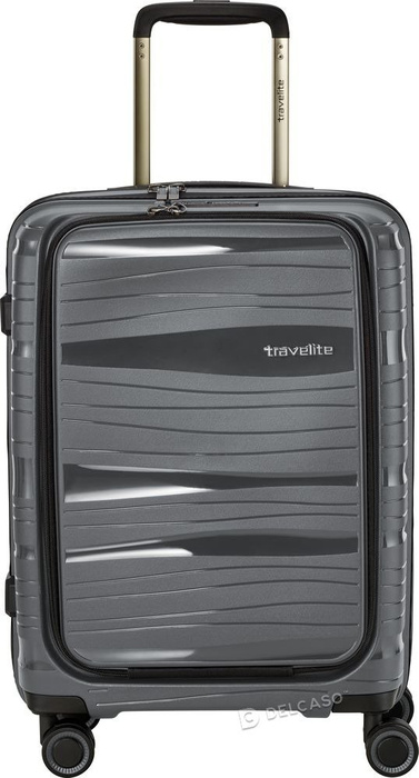 Walizka kabinowa - biznesowa Travelite Motion 55 cm mała antracytowa