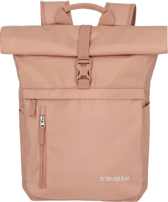 Plecak rolowany Travelite Basics Pink, zdjęcie 2