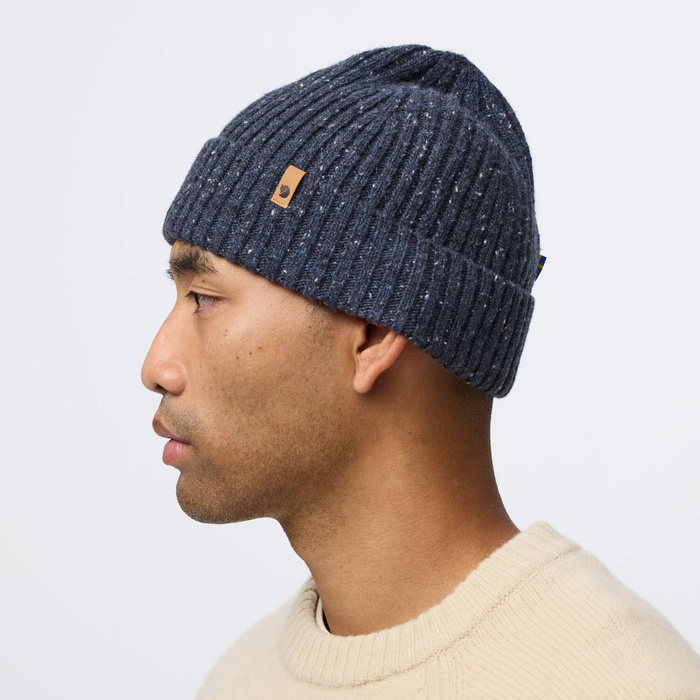 Czapka zimowa Fjallraven Övik Neps Beanie - Black, zdjęcie 5