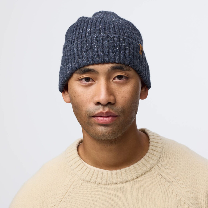 Czapka zimowa Fjallraven Övik Neps Beanie - Black, zdjęcie 4