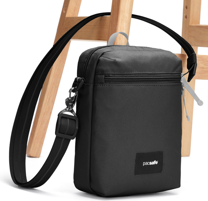 Torba antykradzieżowa na ramię Pacsafe Go Festival 4,5L - Jet Black, zdjęcie 6
