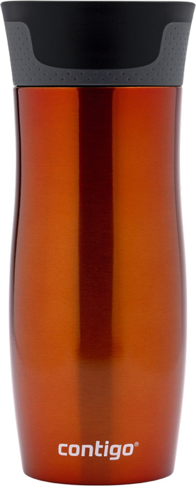 Kubek termiczny Contigo West Loop 2.0 470 ml pomarańczowy, zdjęcie 5