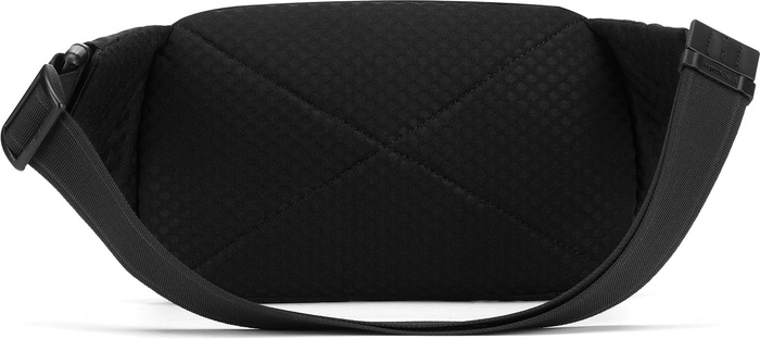 Saszetka biodrowa antykradzieżowa męska Pacsafe MetroSafe LS120 2L Econyl Black, zdjęcie 7
