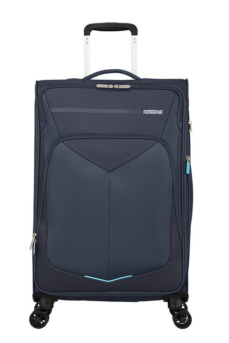 Walizka American Tourister Summerfunk na 4 kołach 67 cm granatowa, zdjęcie 4