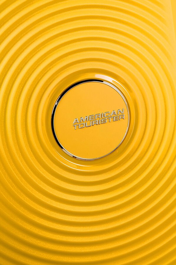 Walizka American Tourister Soundbox 77 cm powiększana żółta